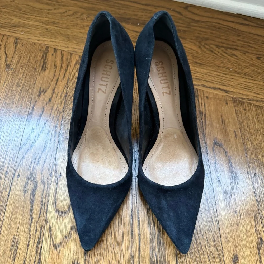 Schutz Lou Lo Pointed Toe Heels
